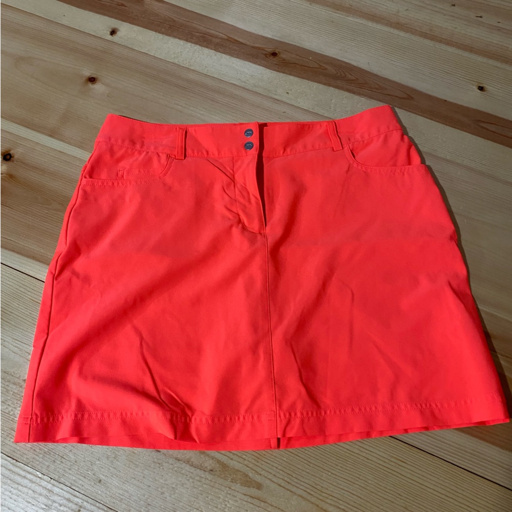 SLAZENGER coral golf skirt